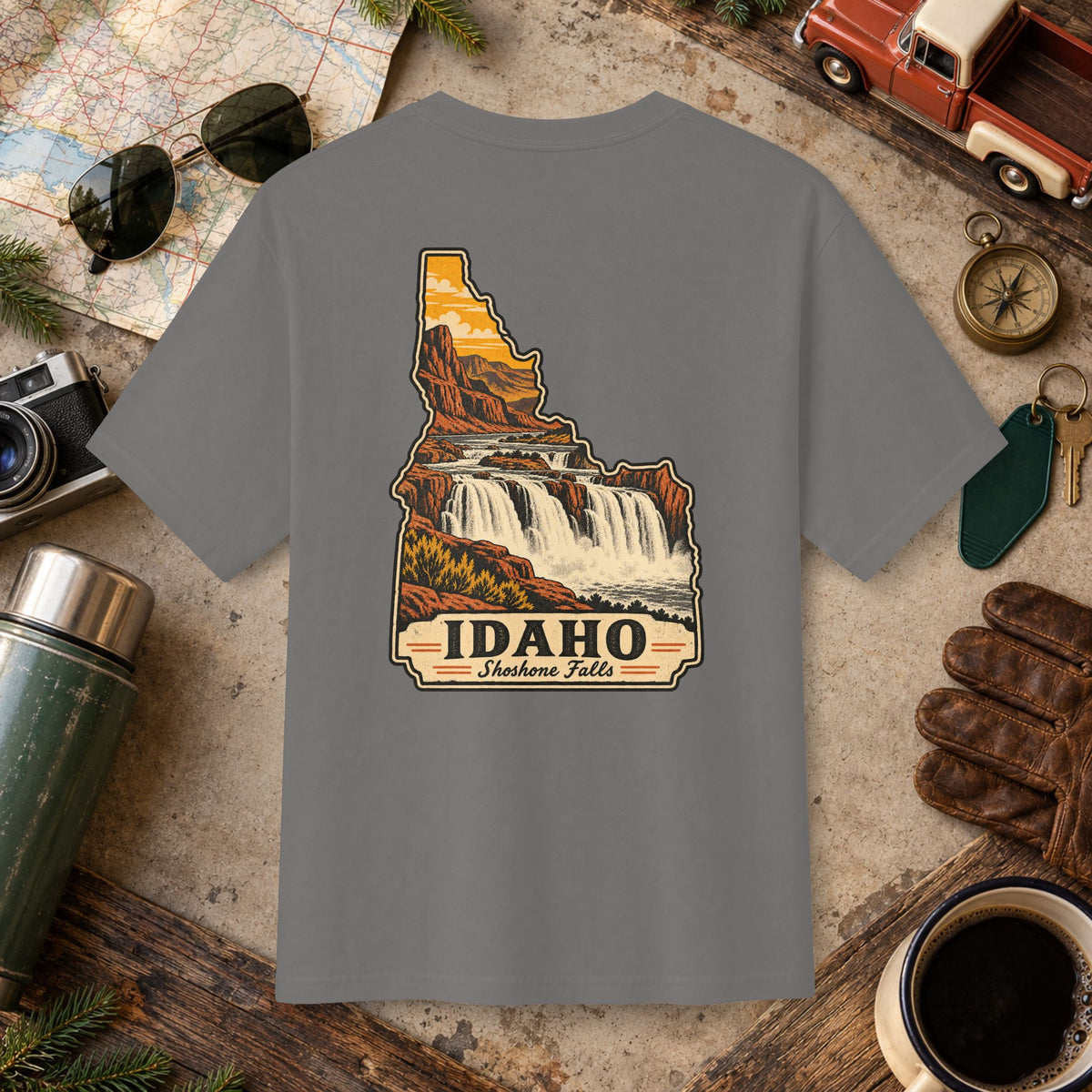 Idaho State Vintage Tee