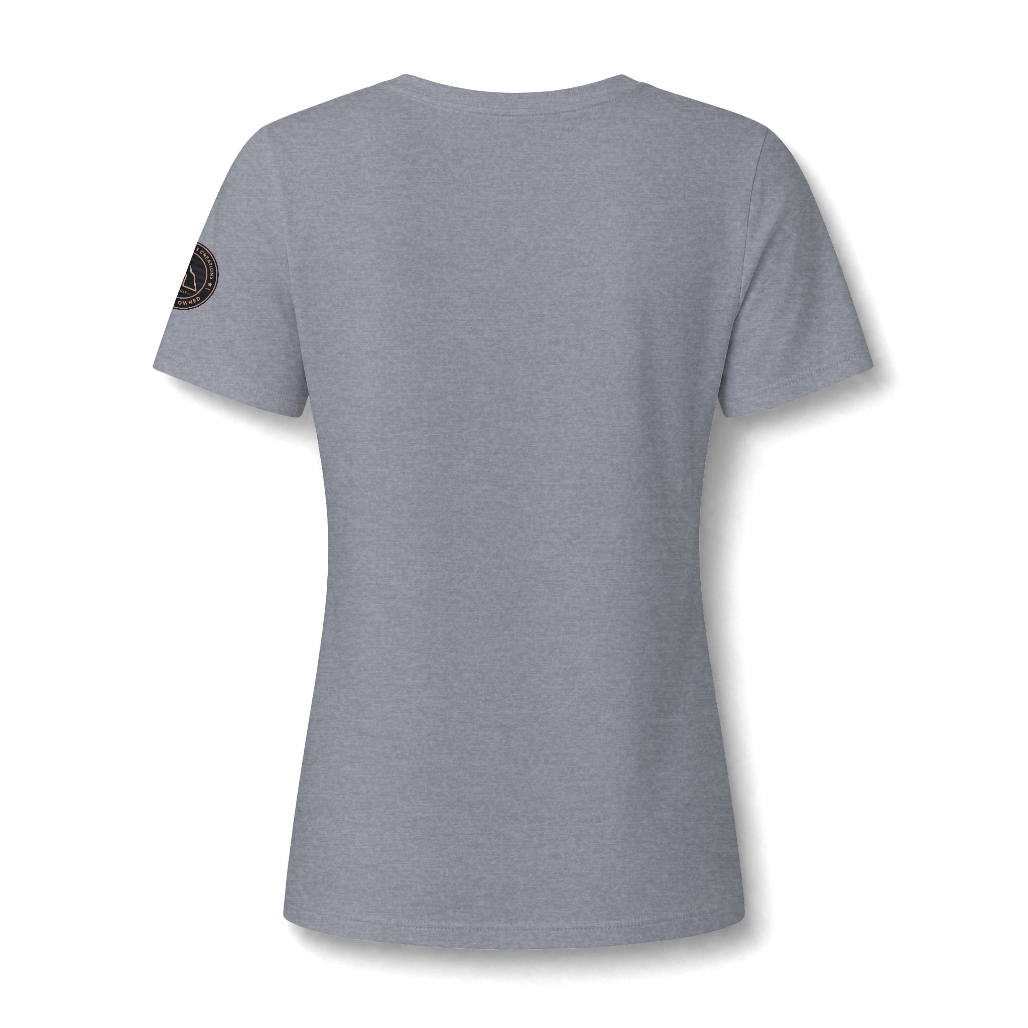 Golden Retriever V-Neck Tee — "Loyal Gentle Devoted" Dog Lover Shirt