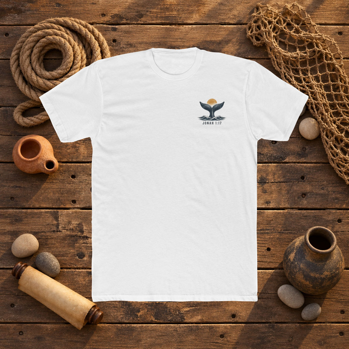 UNSHAKEN - Jonah 1:17 T-Shirt