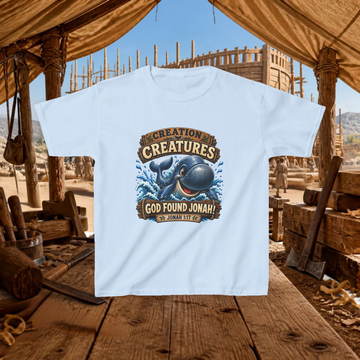 Creation Creatures - Jonah's Whale (Jonah 1:17)