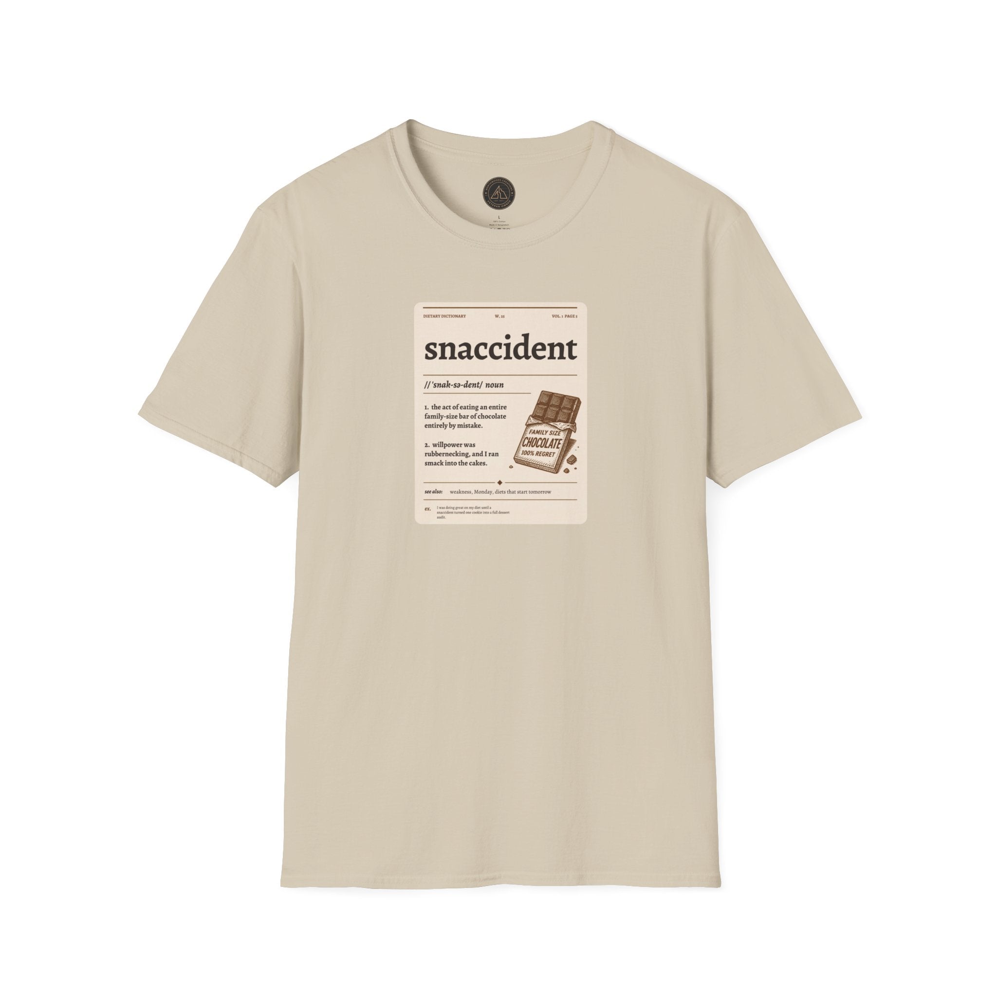 "Snaccident" Diet Life Funny Tee