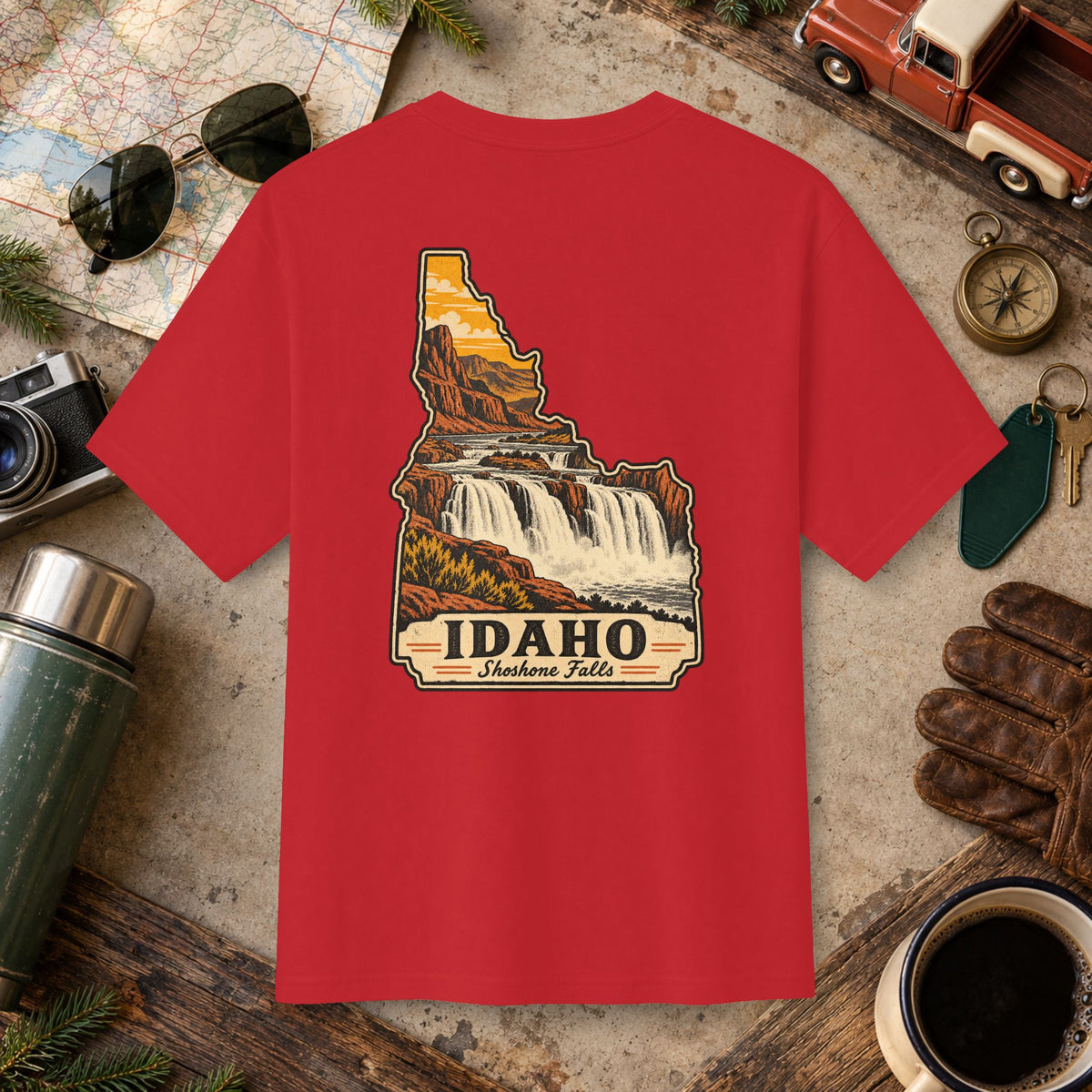Idaho State Vintage Tee
