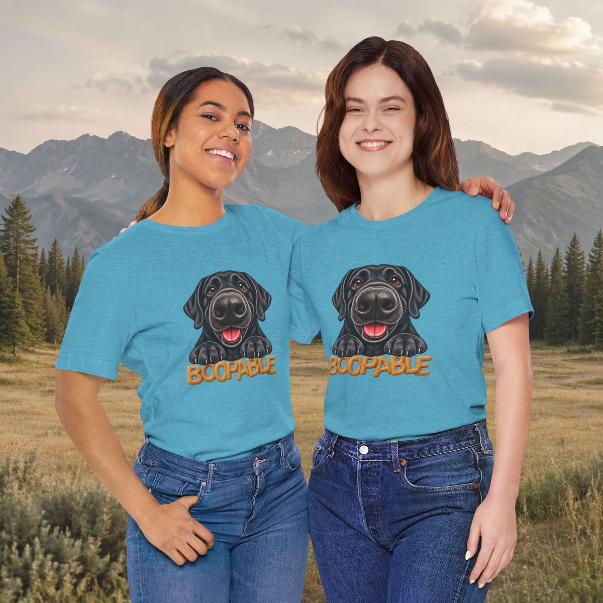 Boopable Black Lab T-Shirt