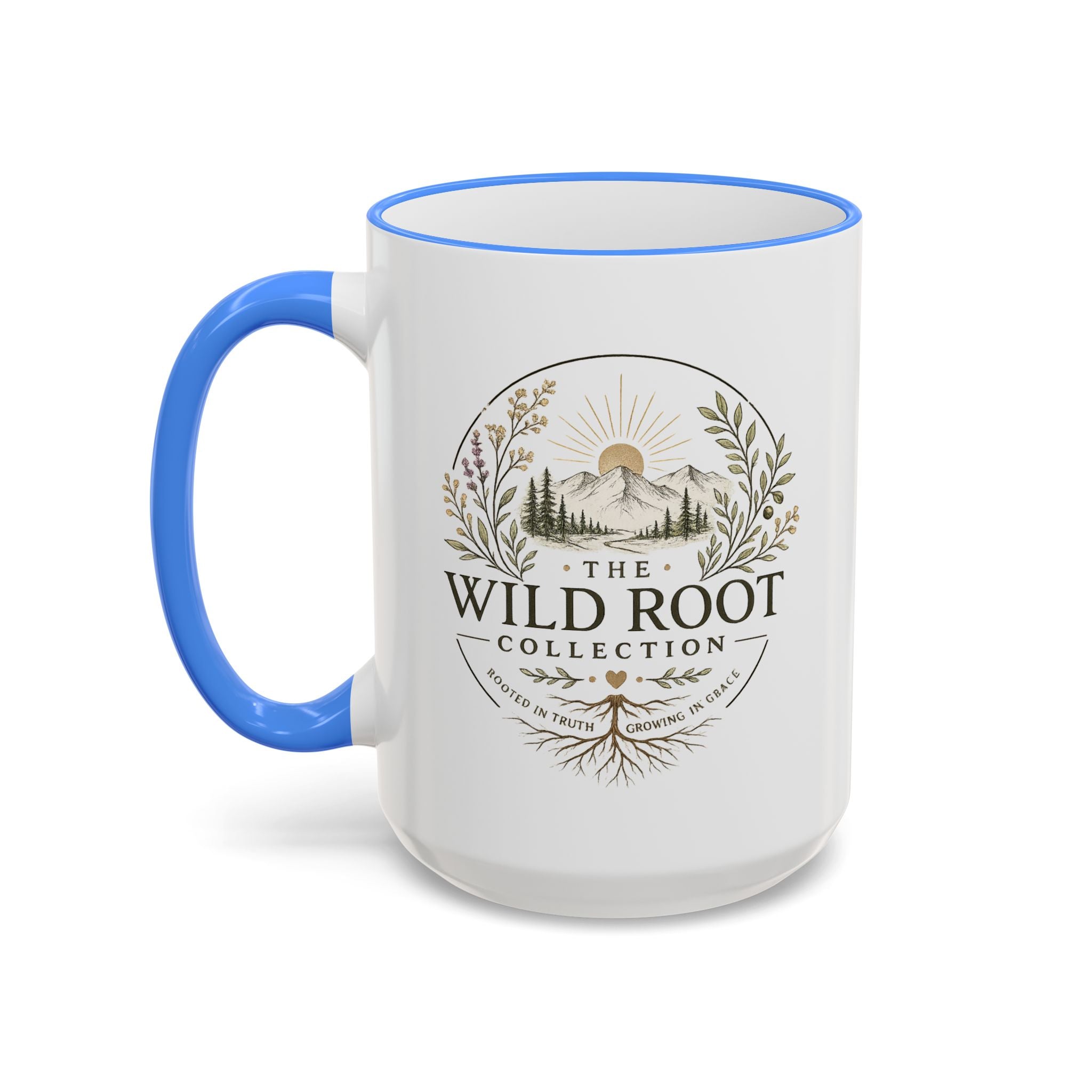 Accent Rim & Handle Mug (11oz, 15oz)
