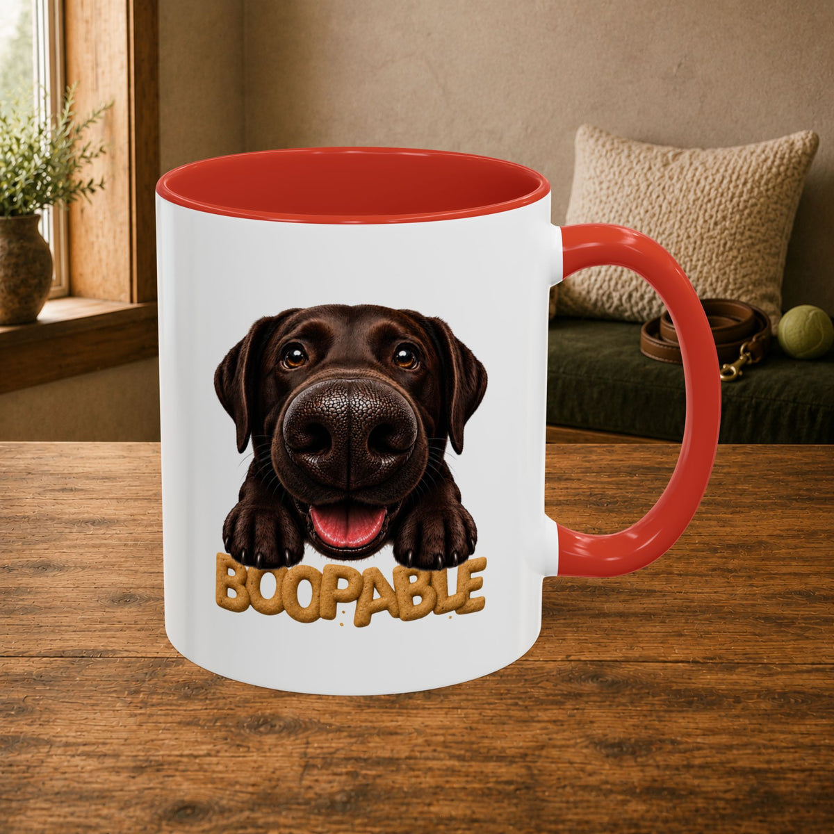 Boopable Chocolate Lab — Coffee Mug 11oz