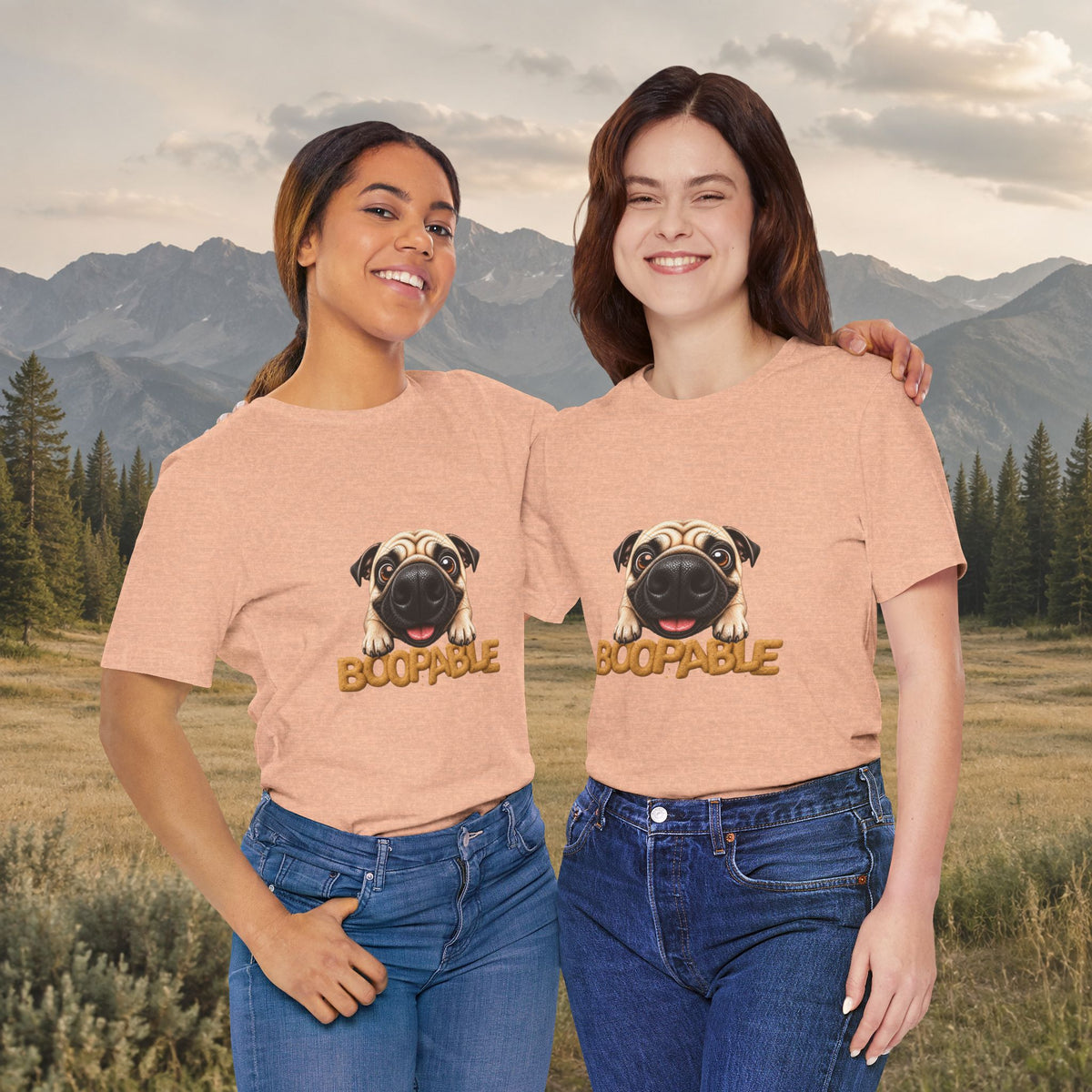 Boopable Pug T-Shirt