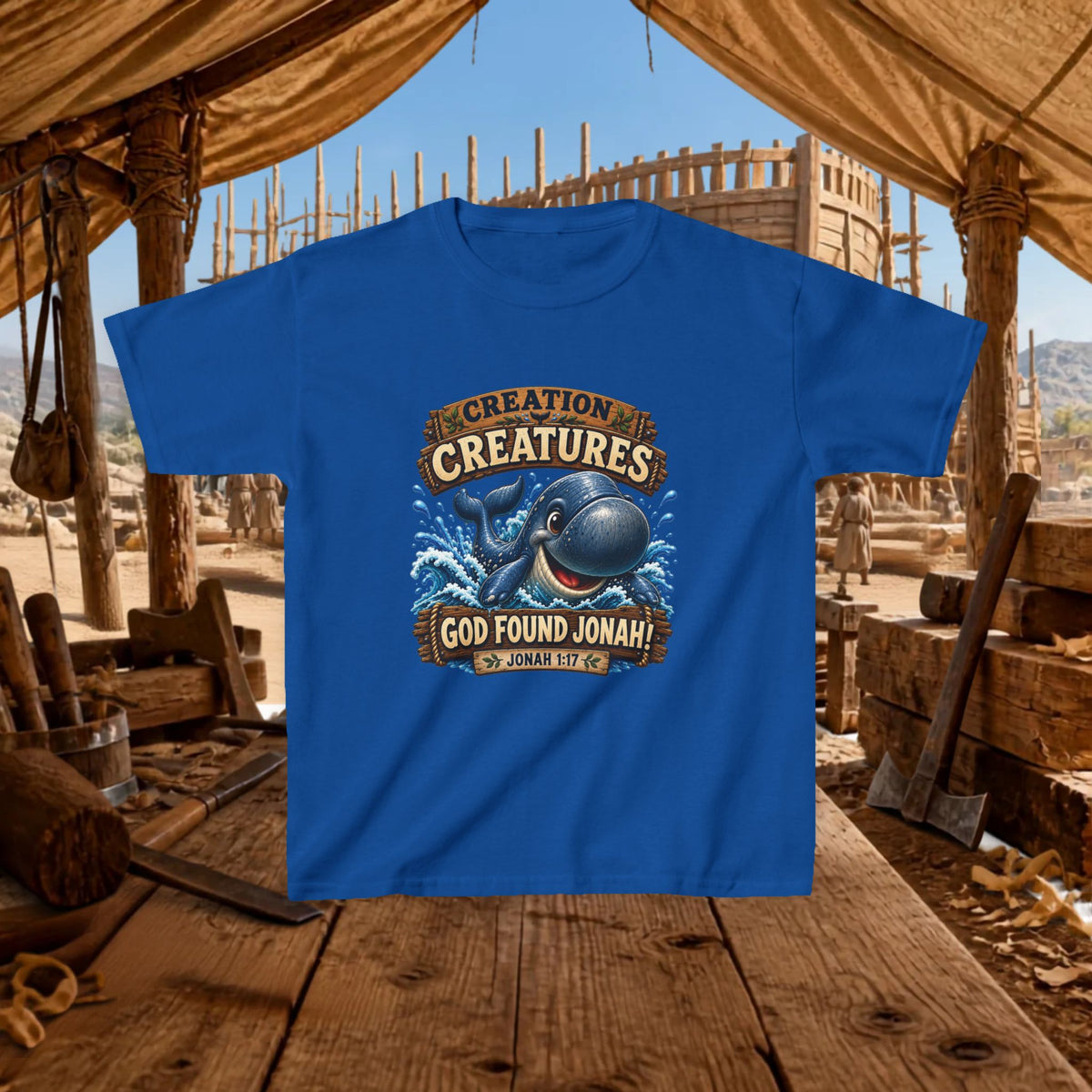 Creation Creatures - Jonah's Whale (Jonah 1:17)
