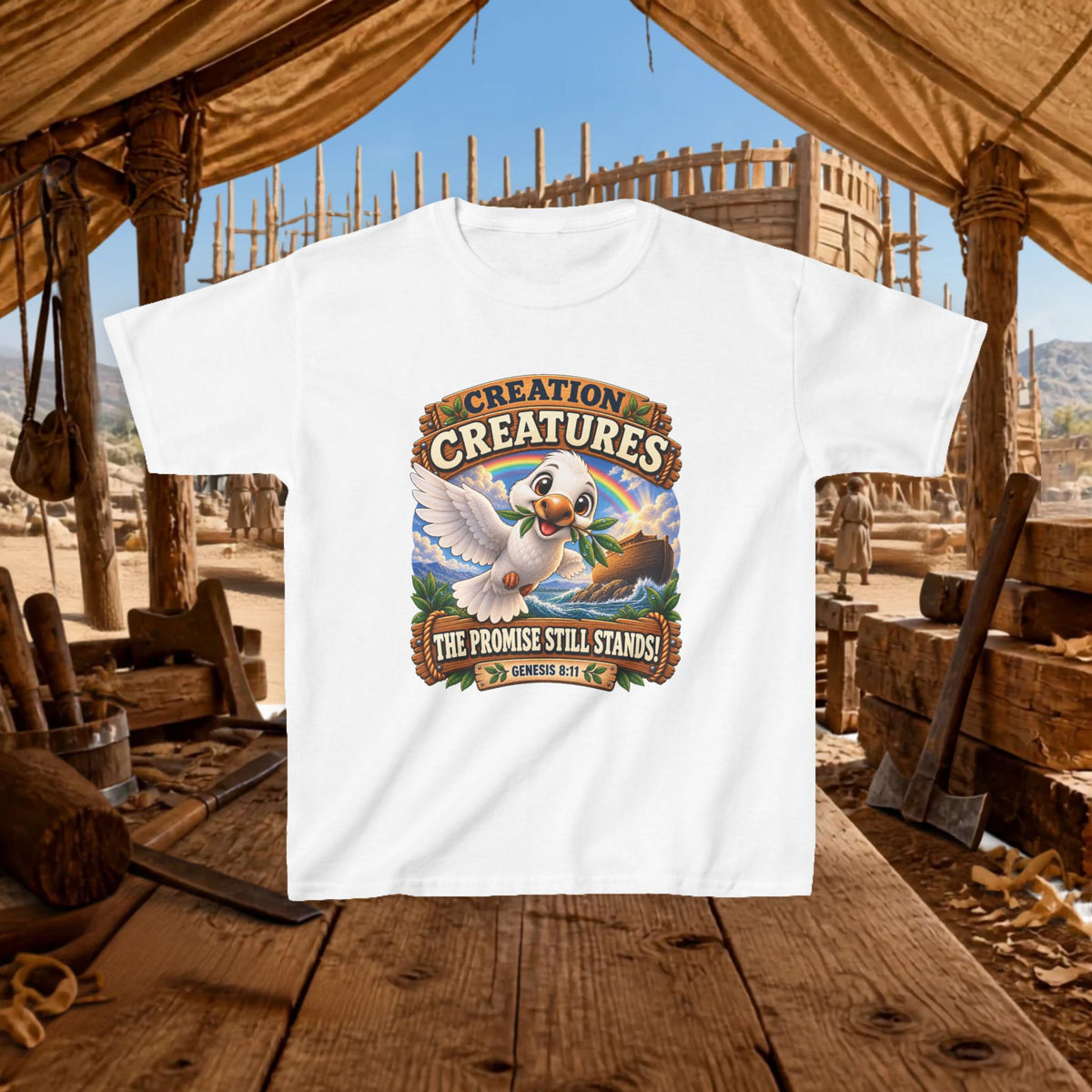 Creation Creatures - Noah's Dove Returns (Genesis 8:11)