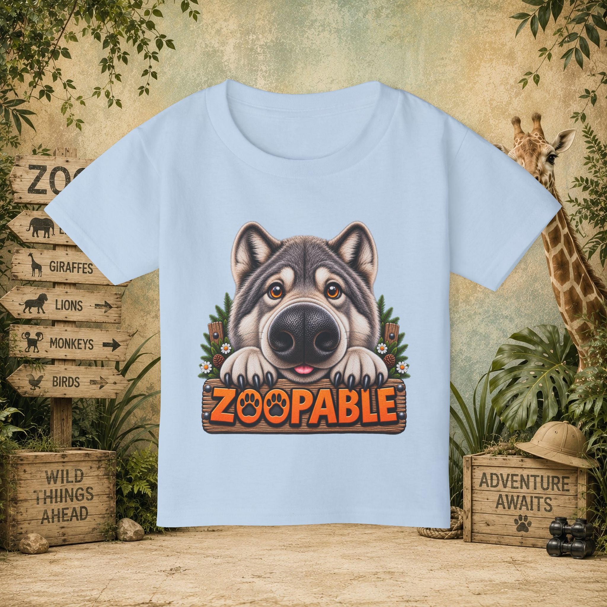 Wolf Zoopable T-shirt