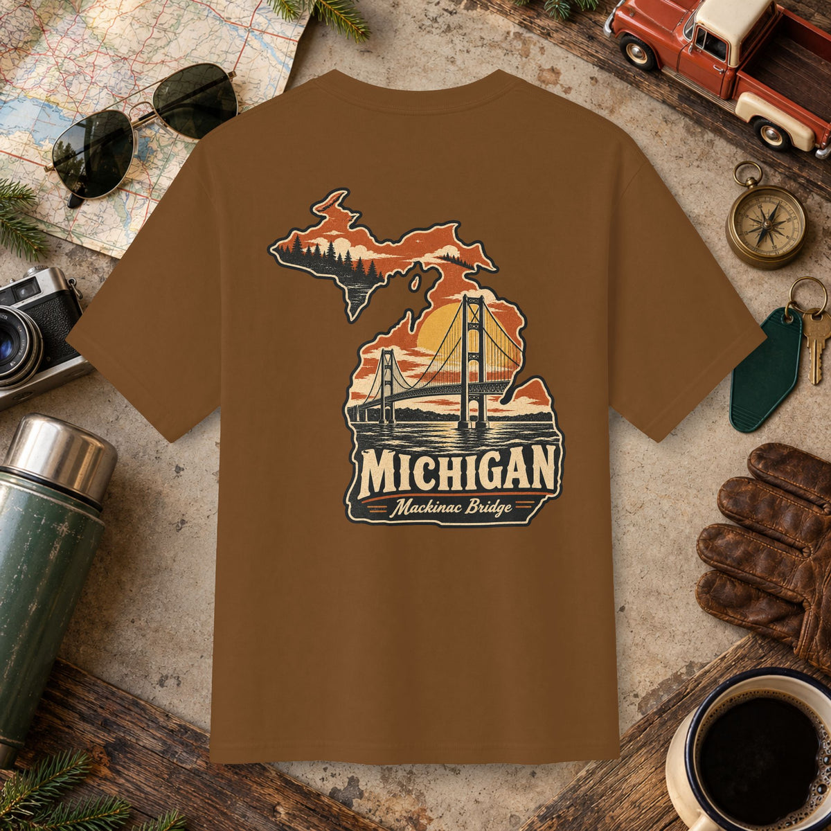 Michigan State Vintage Tee