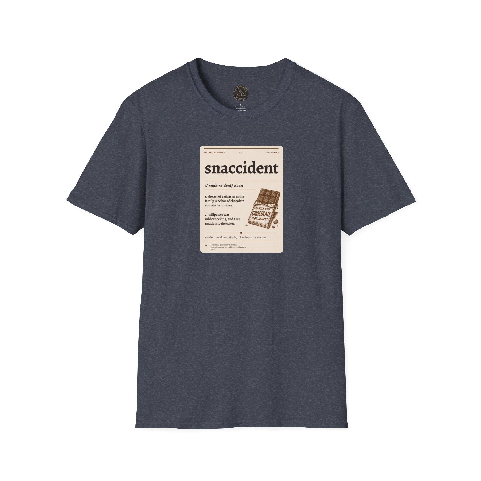"Snaccident" Diet Life Funny Tee