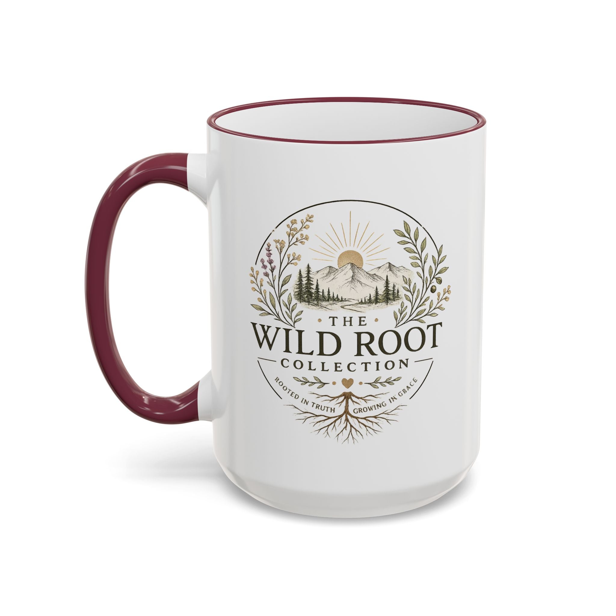 Accent Rim & Handle Mug (11oz, 15oz)