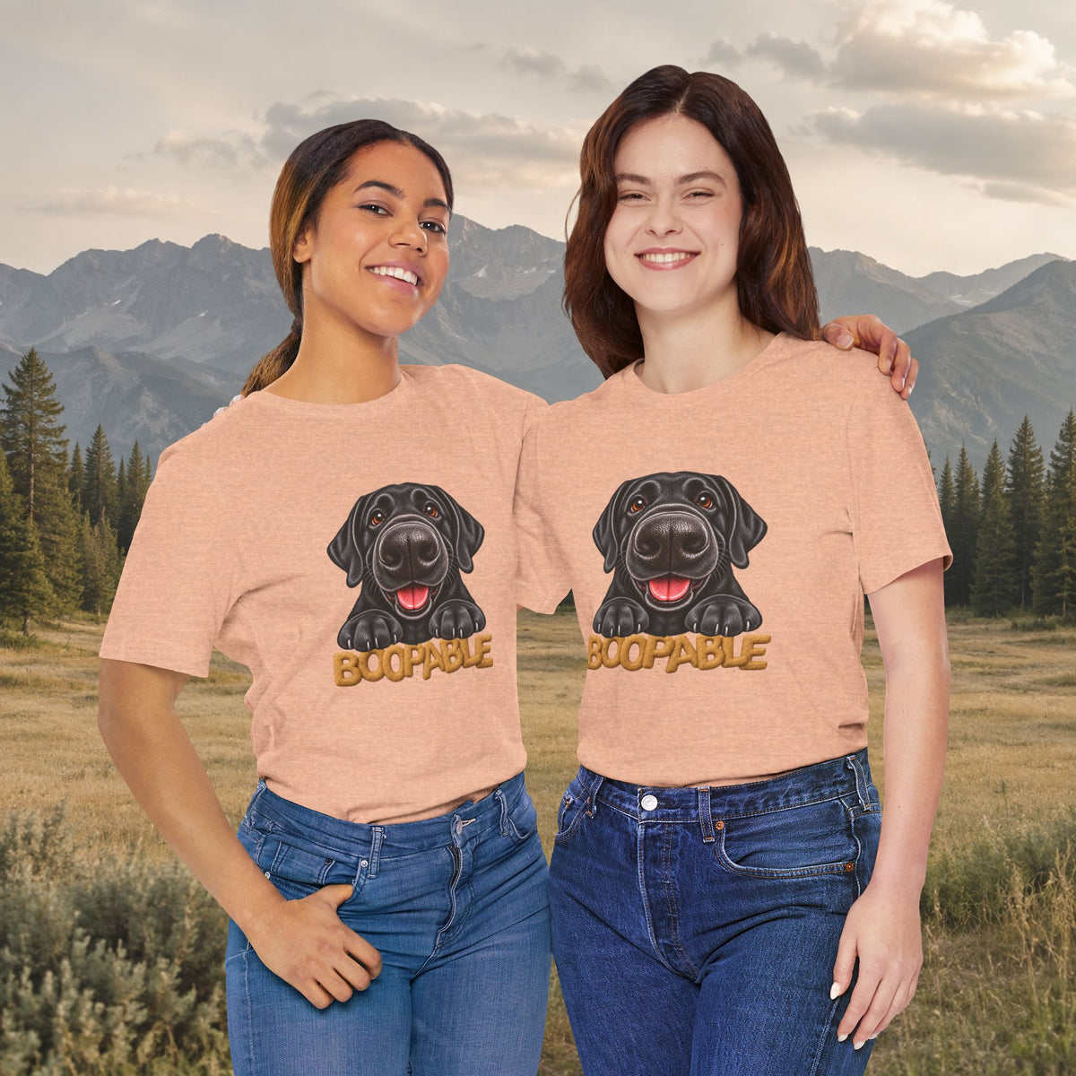 Boopable Black Lab T-Shirt