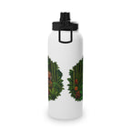 Zoopals Jungle Animals Stainless Steel Water Bottle — Sports Lid, Kid-Friendly Zoo Animal Design