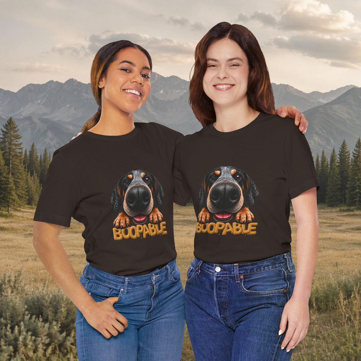 Boopable Blue Tic Hound T-Shirt