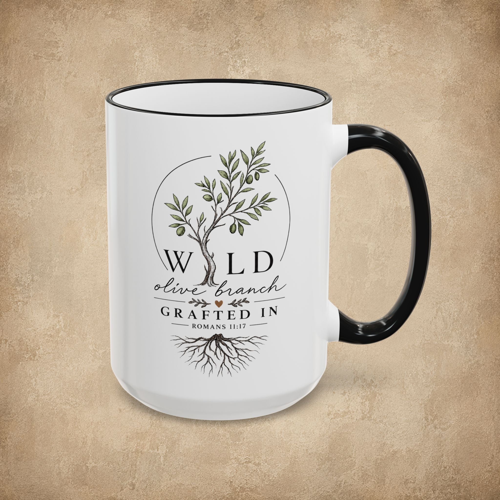 Wild Olive Branch Mug (11oz, 15oz)