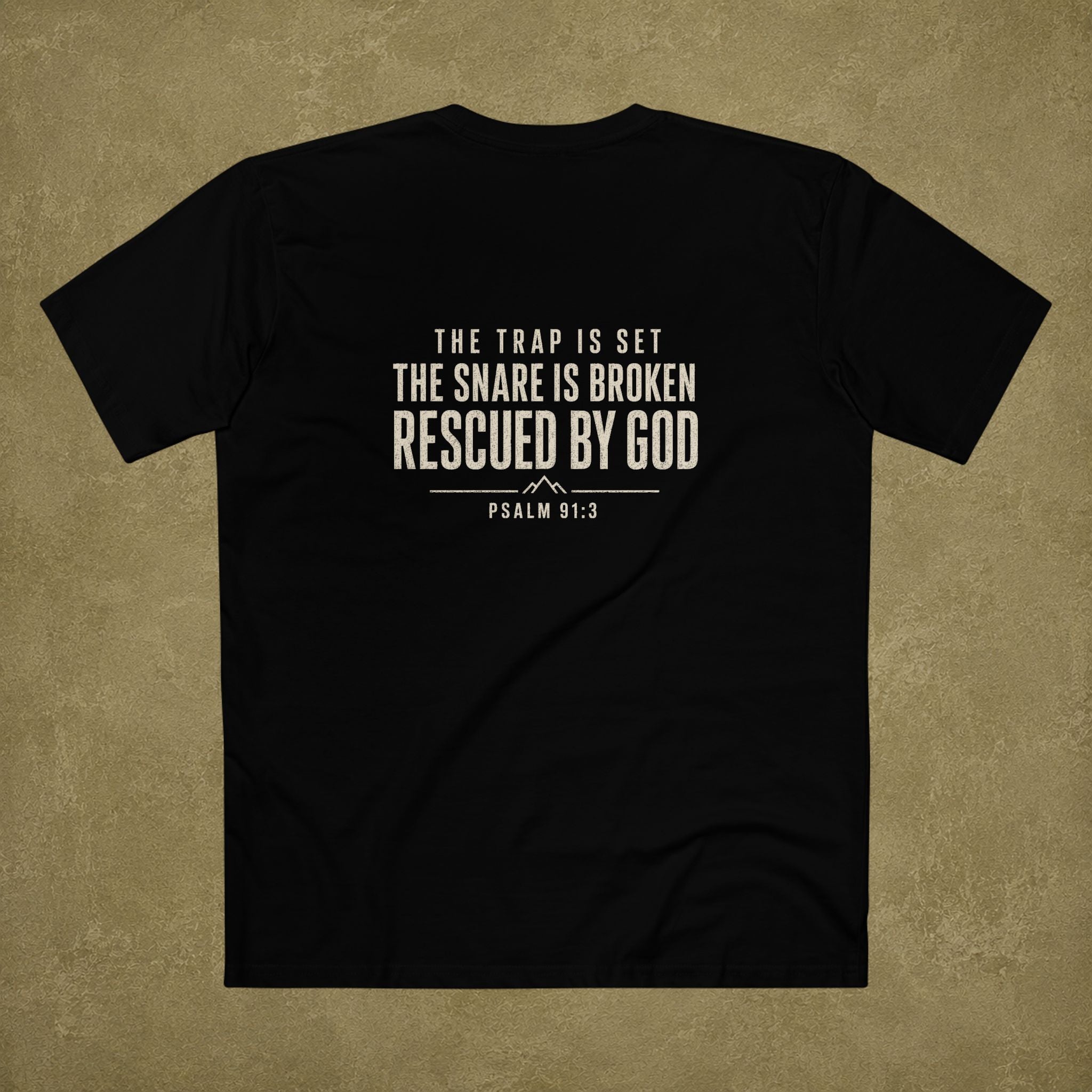 Psalm 91:3 Men's T shirt