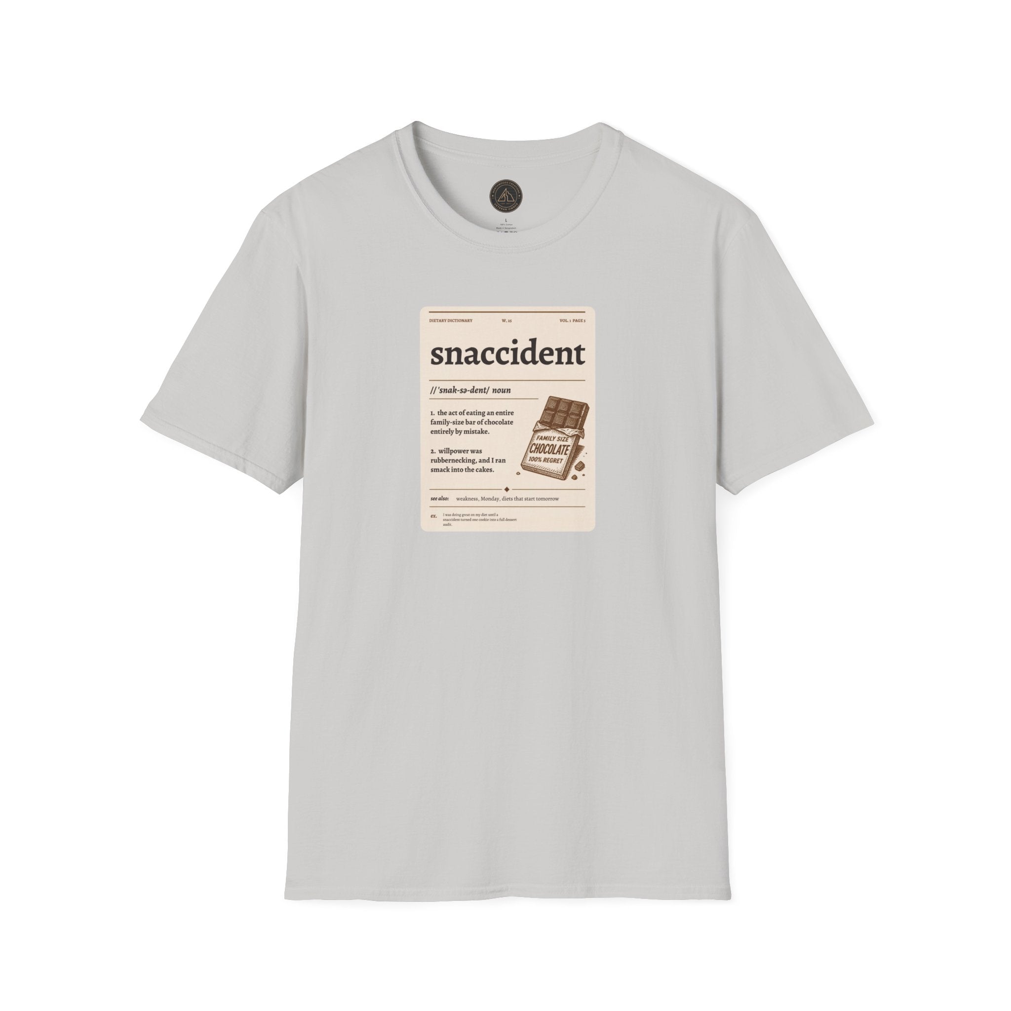 "Snaccident" Diet Life Funny Tee