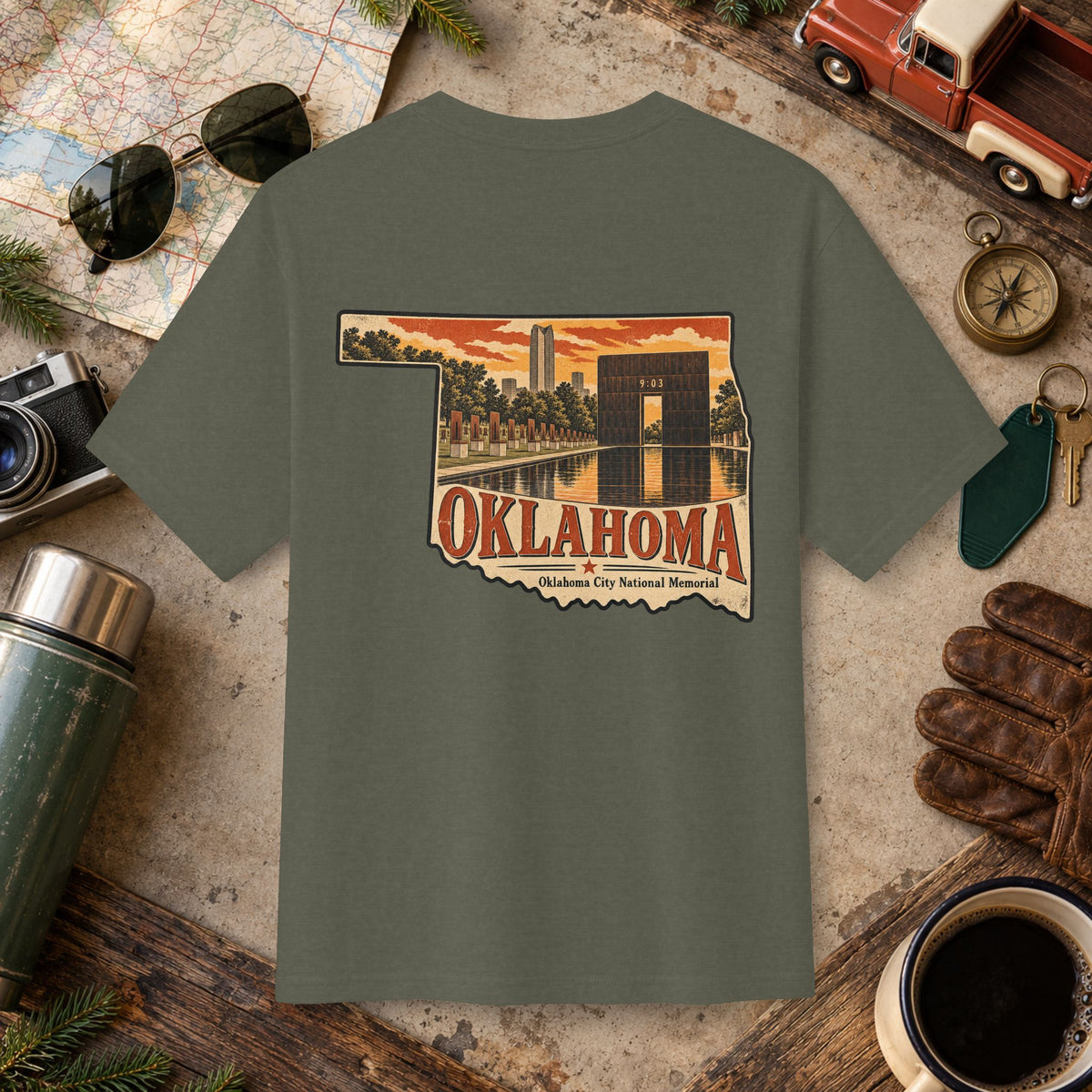 Oklahoma State Vintage Tee