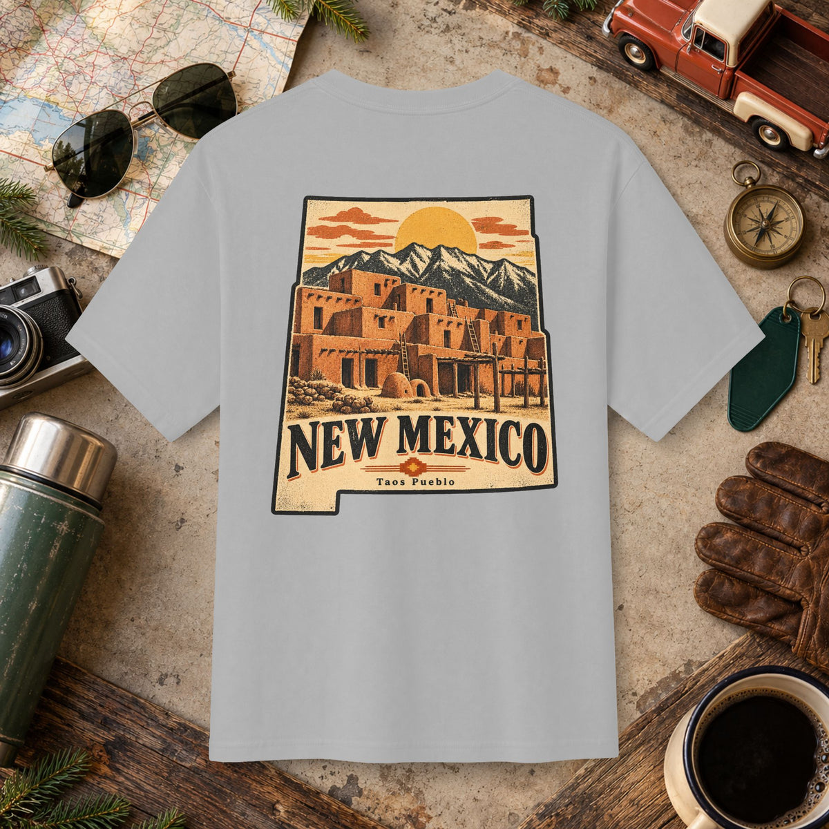 New Mexico State Vintage Tee