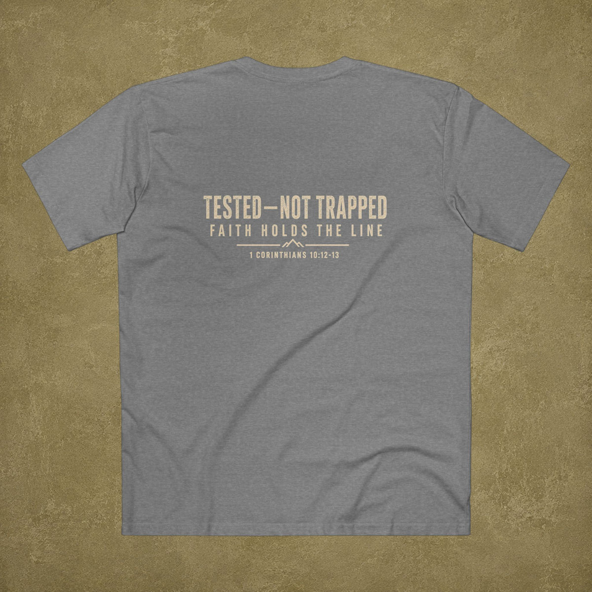 1 Corinthians 10:12-13 Men's T Shirt