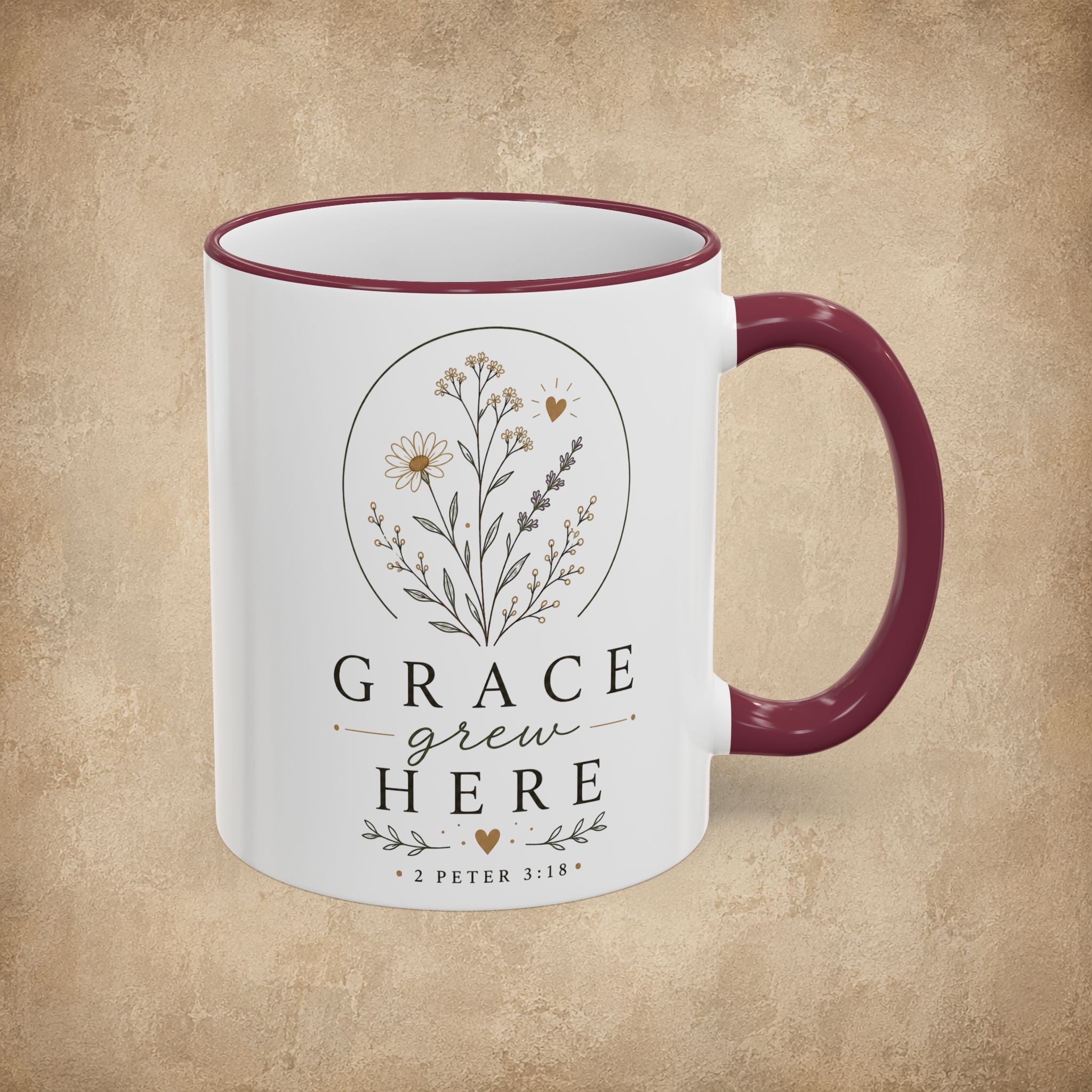 Grace Grew Here Mug (11oz, 15oz)