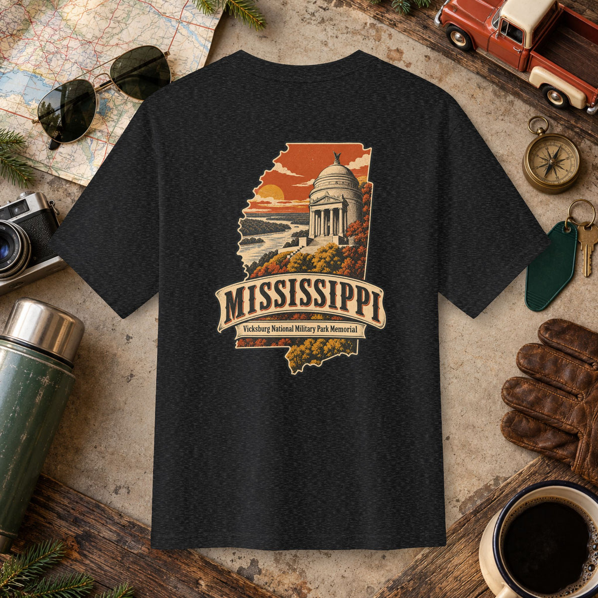Mississippi State Vintage Tee