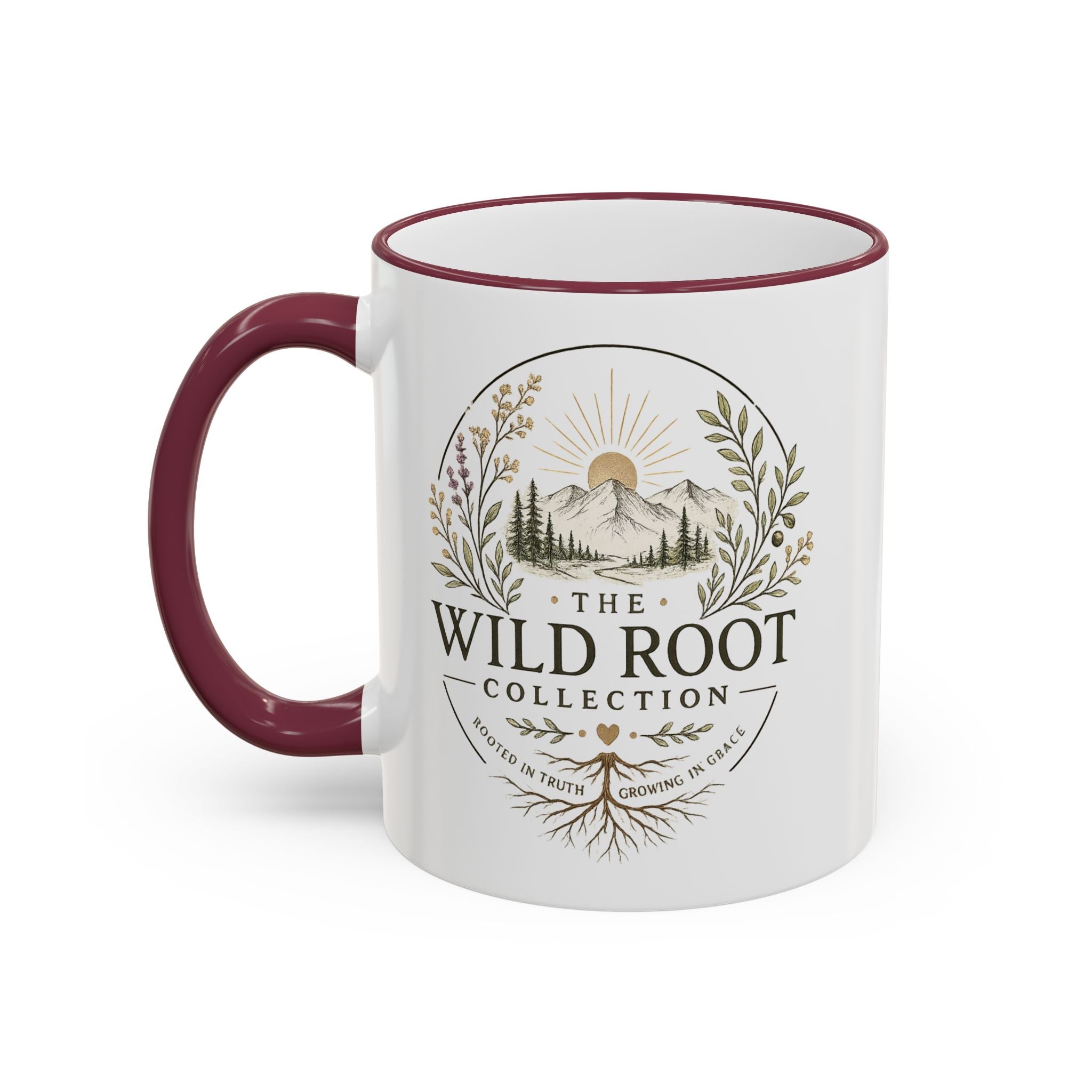 Accent Rim & Handle Mug (11oz, 15oz)