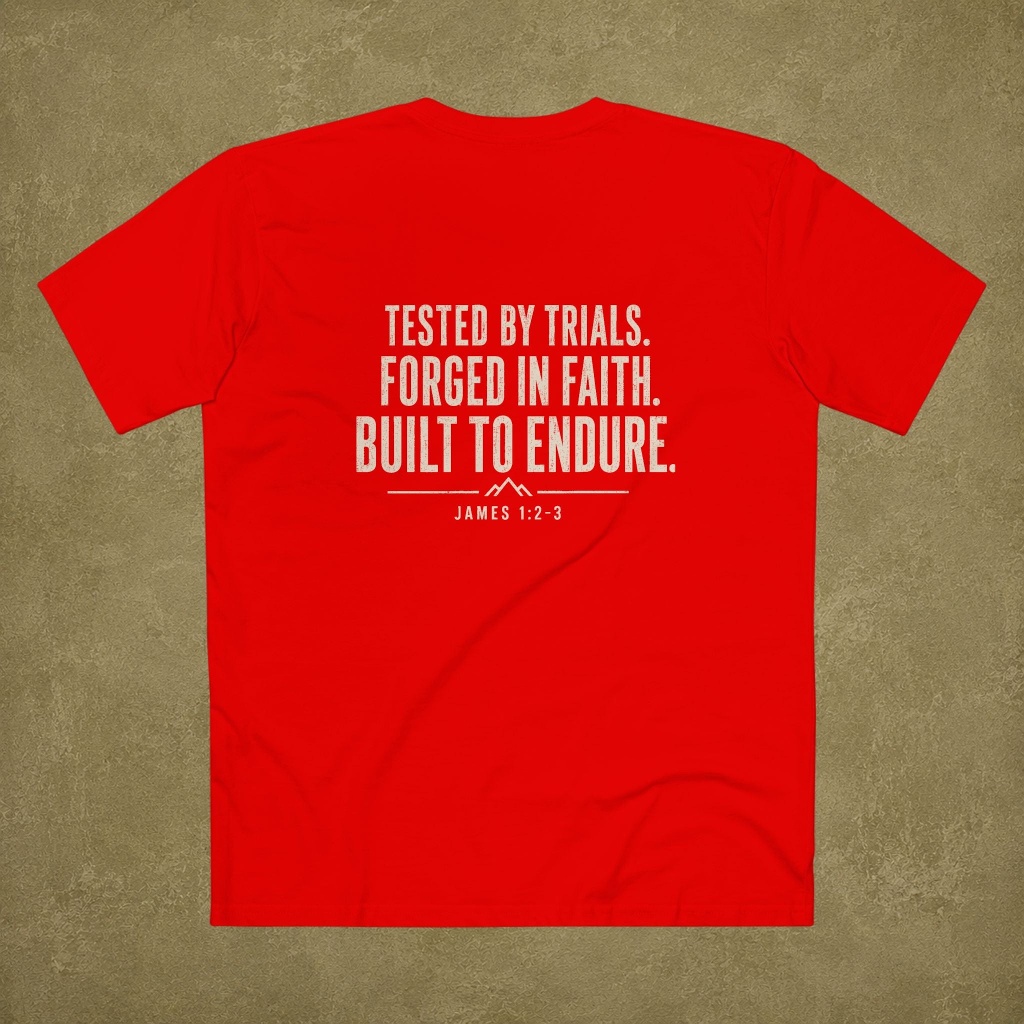 James 1:2-3 Men's T Shirt