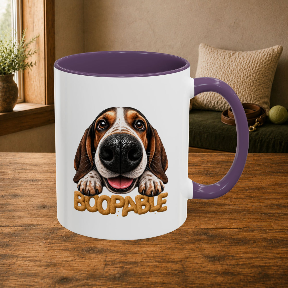 Boopable Basset Hound — Coffee Mug 11oz