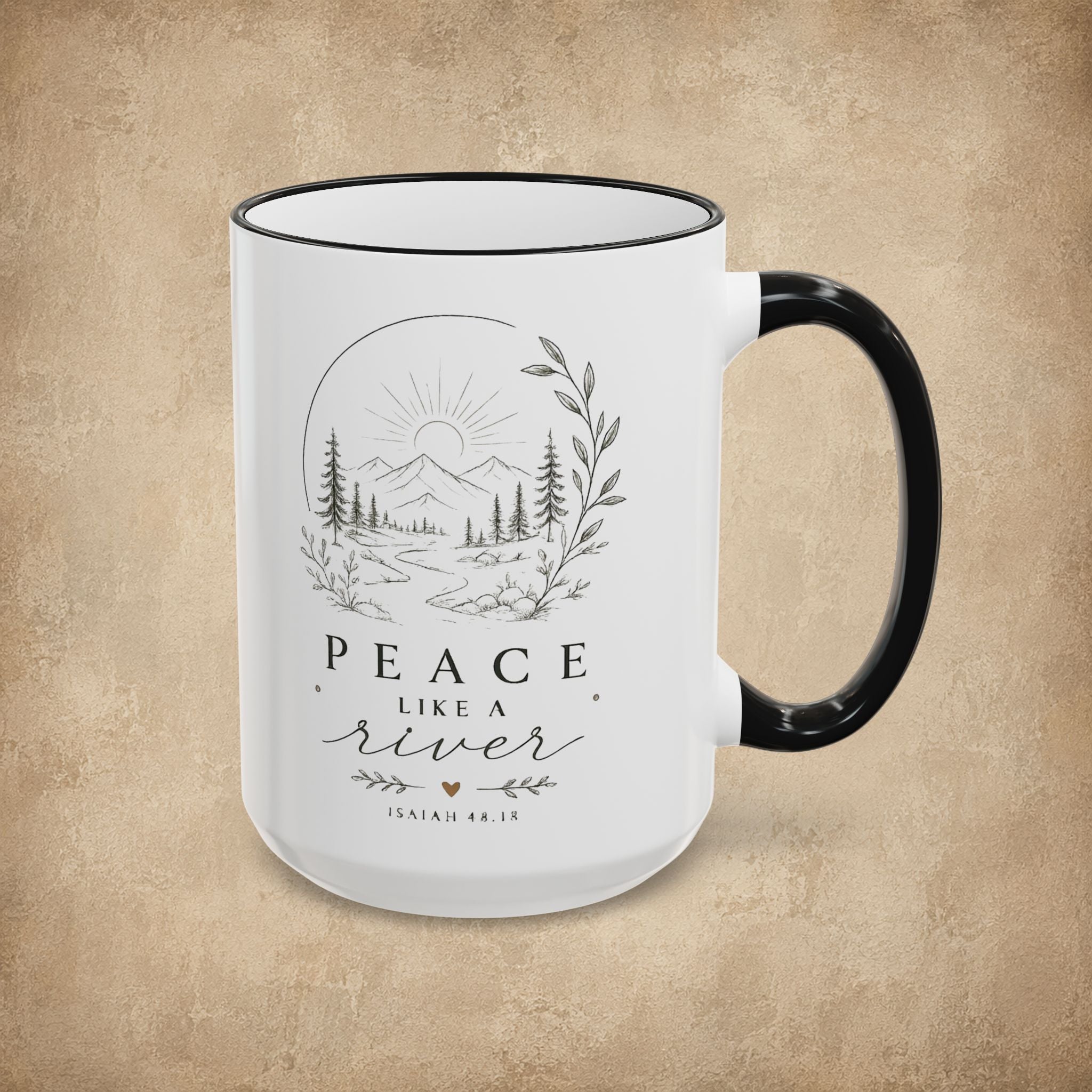 Peace Like a River Mug (11oz, 15oz)