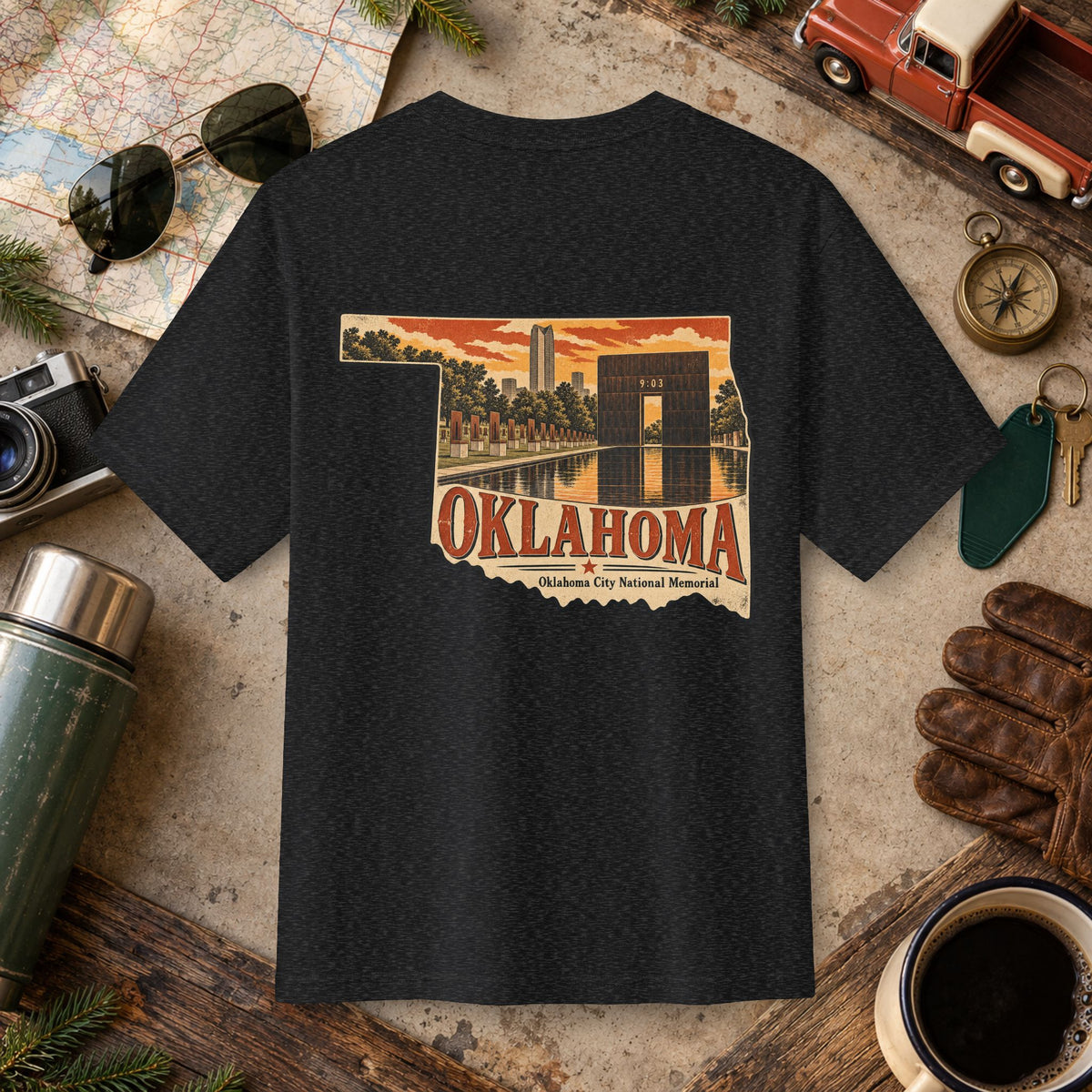 Oklahoma State Vintage Tee