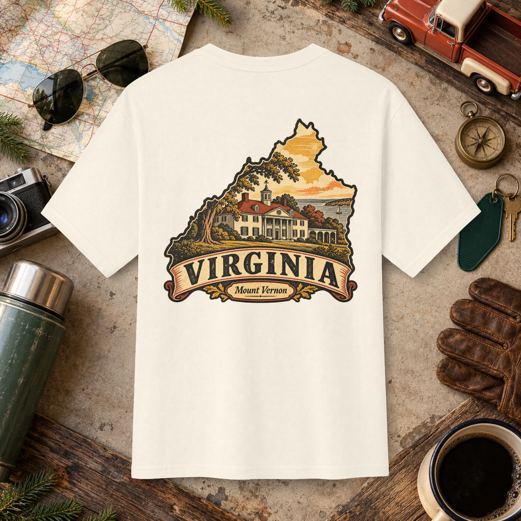 Virginia State Vintage Tee