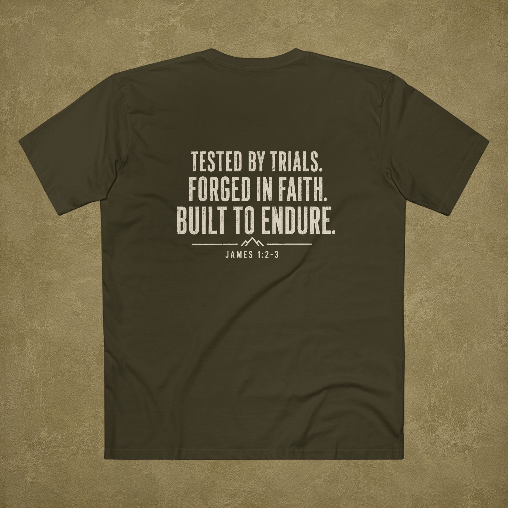James 1:2-3 Men's T Shirt