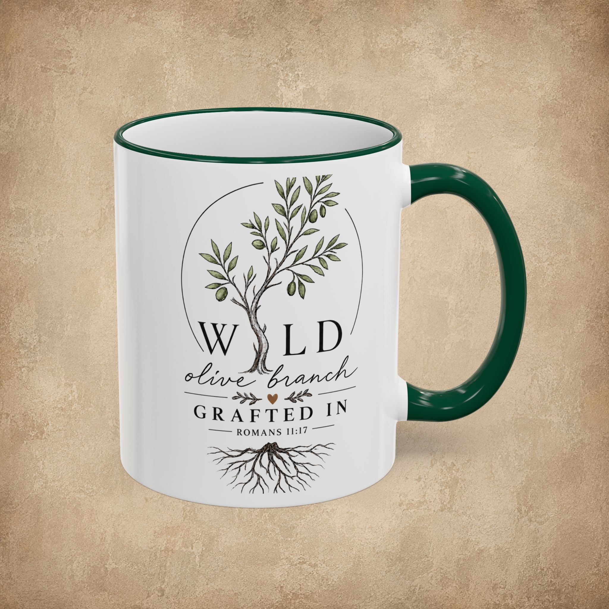 Wild Olive Branch Mug (11oz, 15oz)