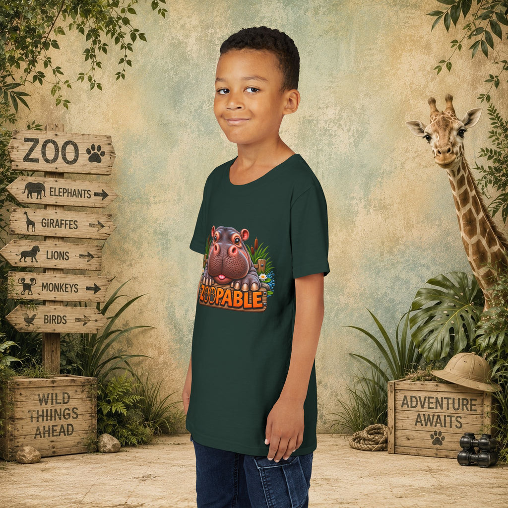 Hippopotamus Zoopable Youth Tee