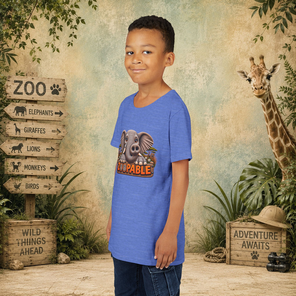Elephant Zoopable Youth Tee