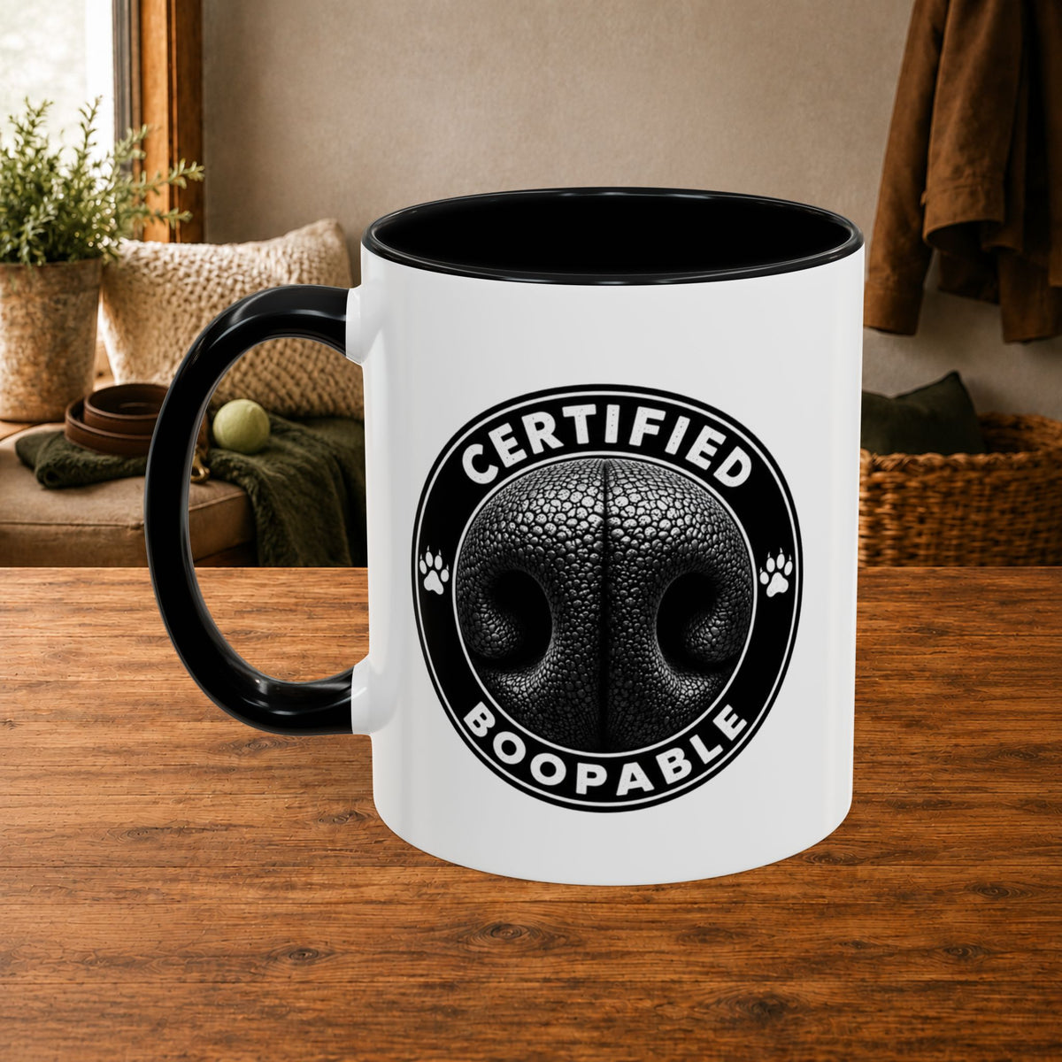 Boopable Black Lab —  Coffee Mug 11oz
