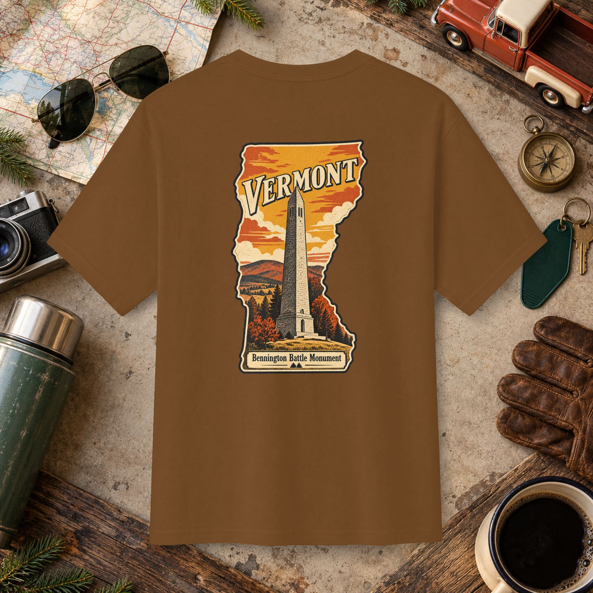 Vermont State Vintage Tee