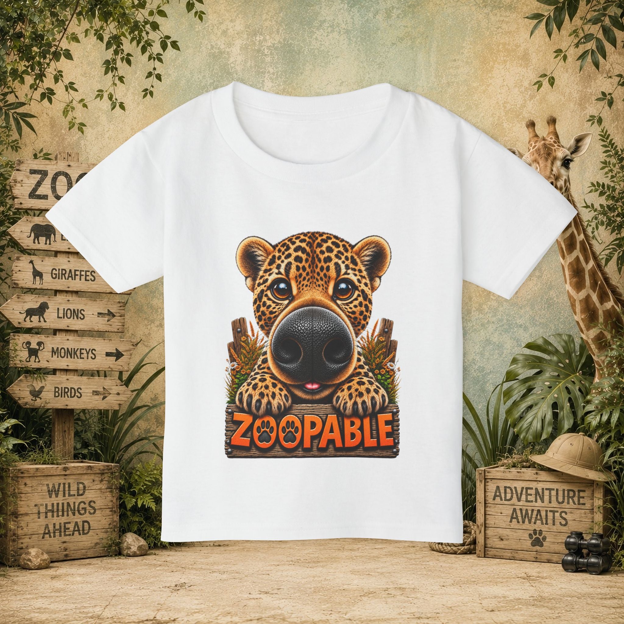 Leopard Zoopable T-shirt