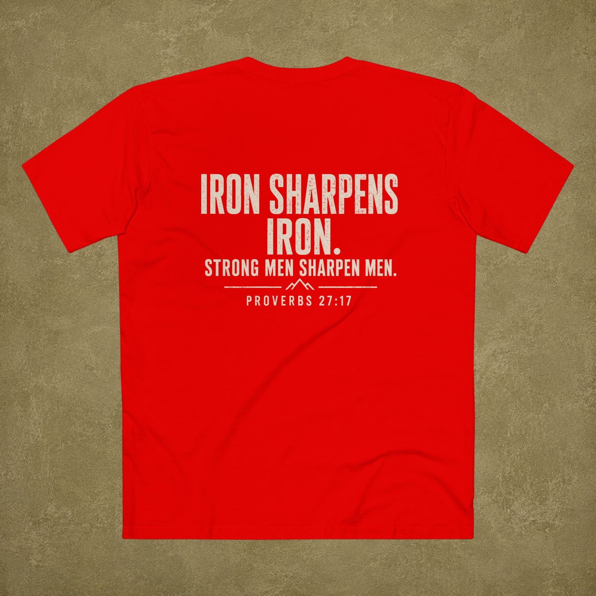 Proverbs 27:17 Men's T Shirt