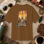 Indiana State Vintage Tee