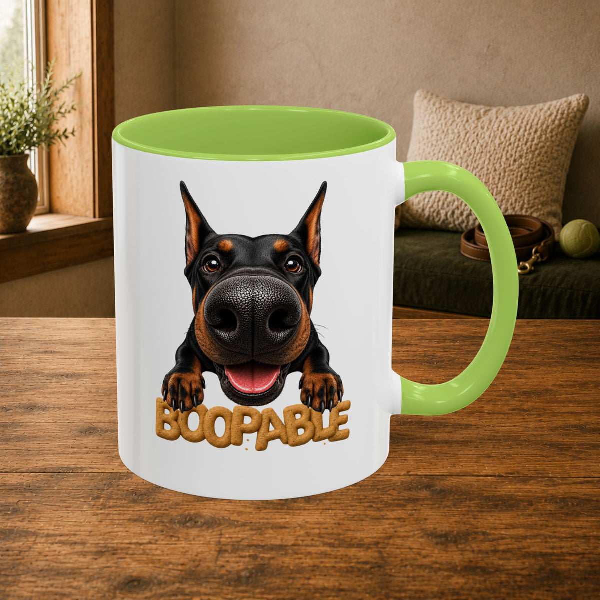 Boopable Doberman — Coffee Mug 11oz