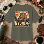 Wyoming State Vintage Tee