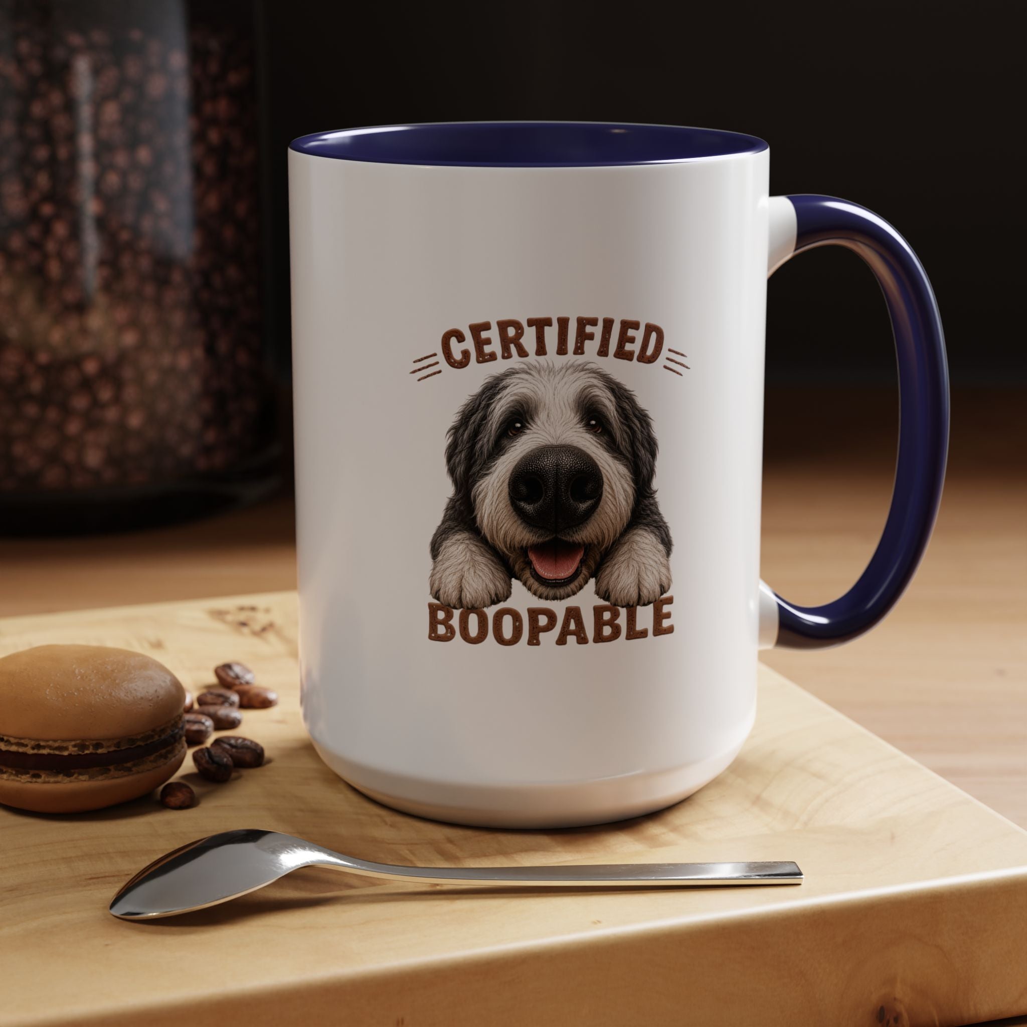Certified Boopable Sheep Dog  — Coffee Mug 11/15oz