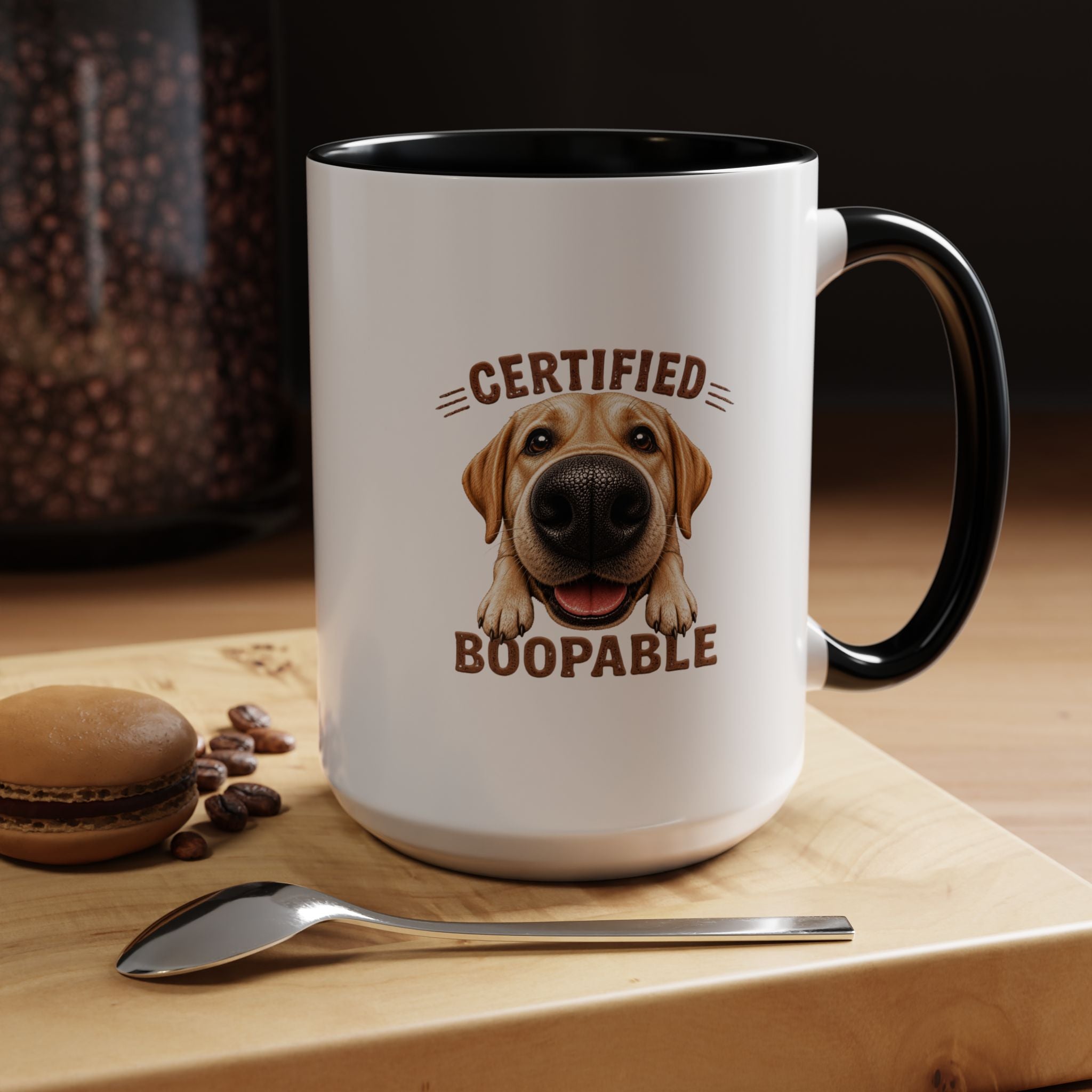 Certified Boopable Yellow Lab — Coffee Mug 11/15oz