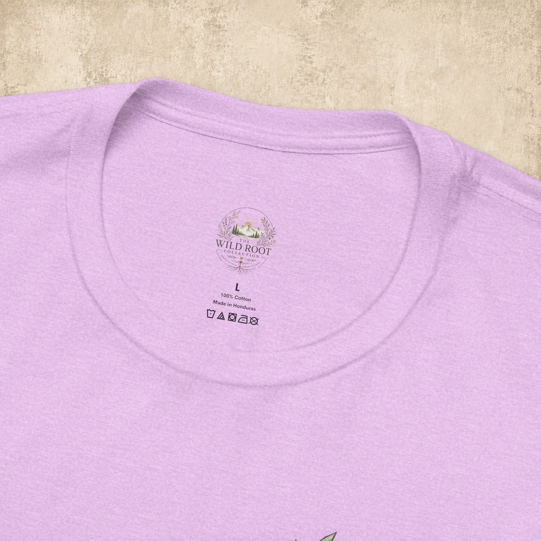 Wild Olive Branch T-Shirt — "Wild olive branch grafted in" Botanical Tee