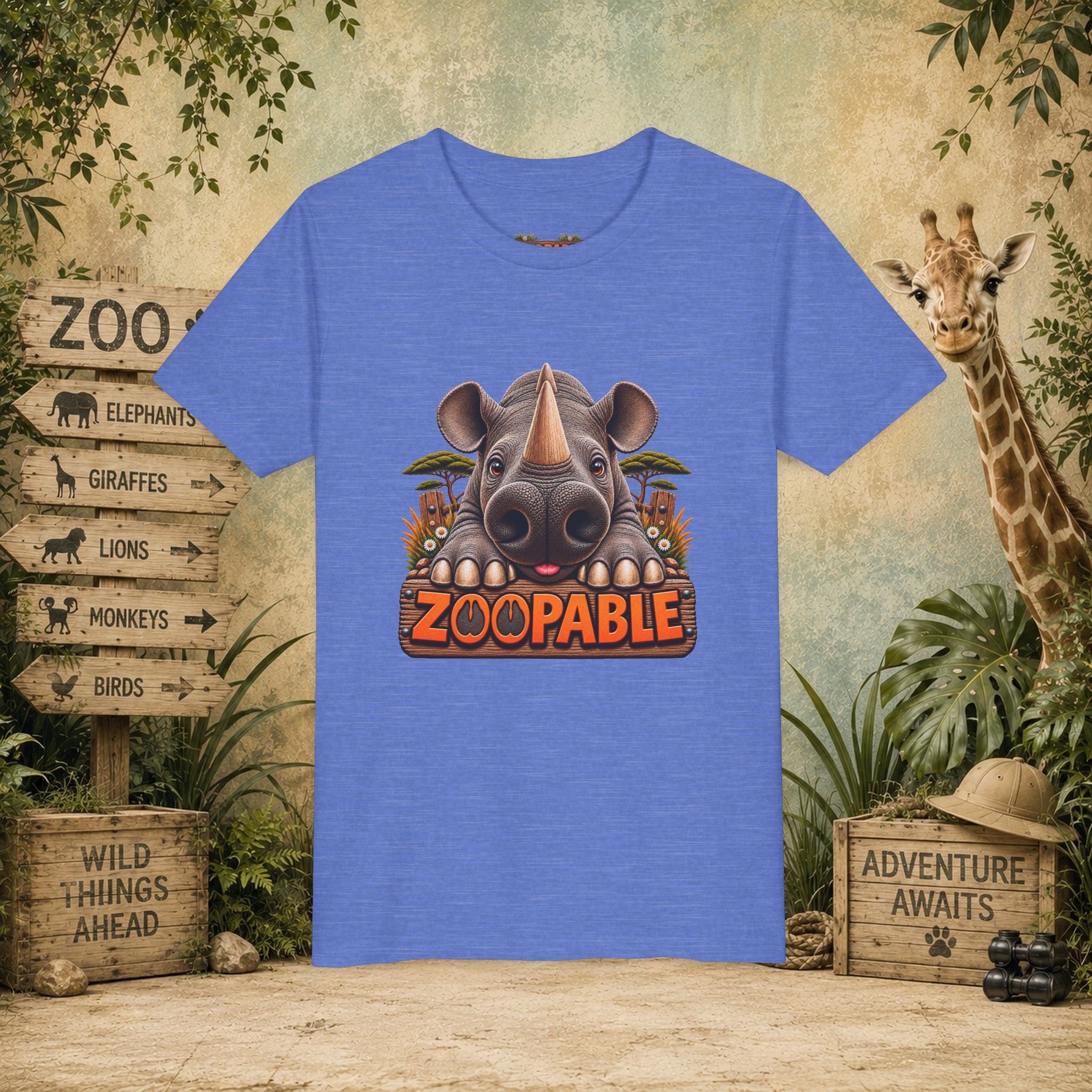 Rhinoceros Zoopable Youth Tee