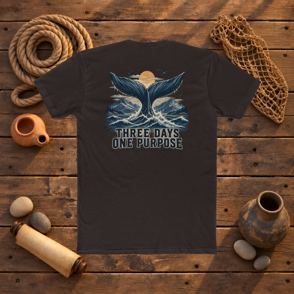 UNSHAKEN - Jonah 1:17 T-Shirt