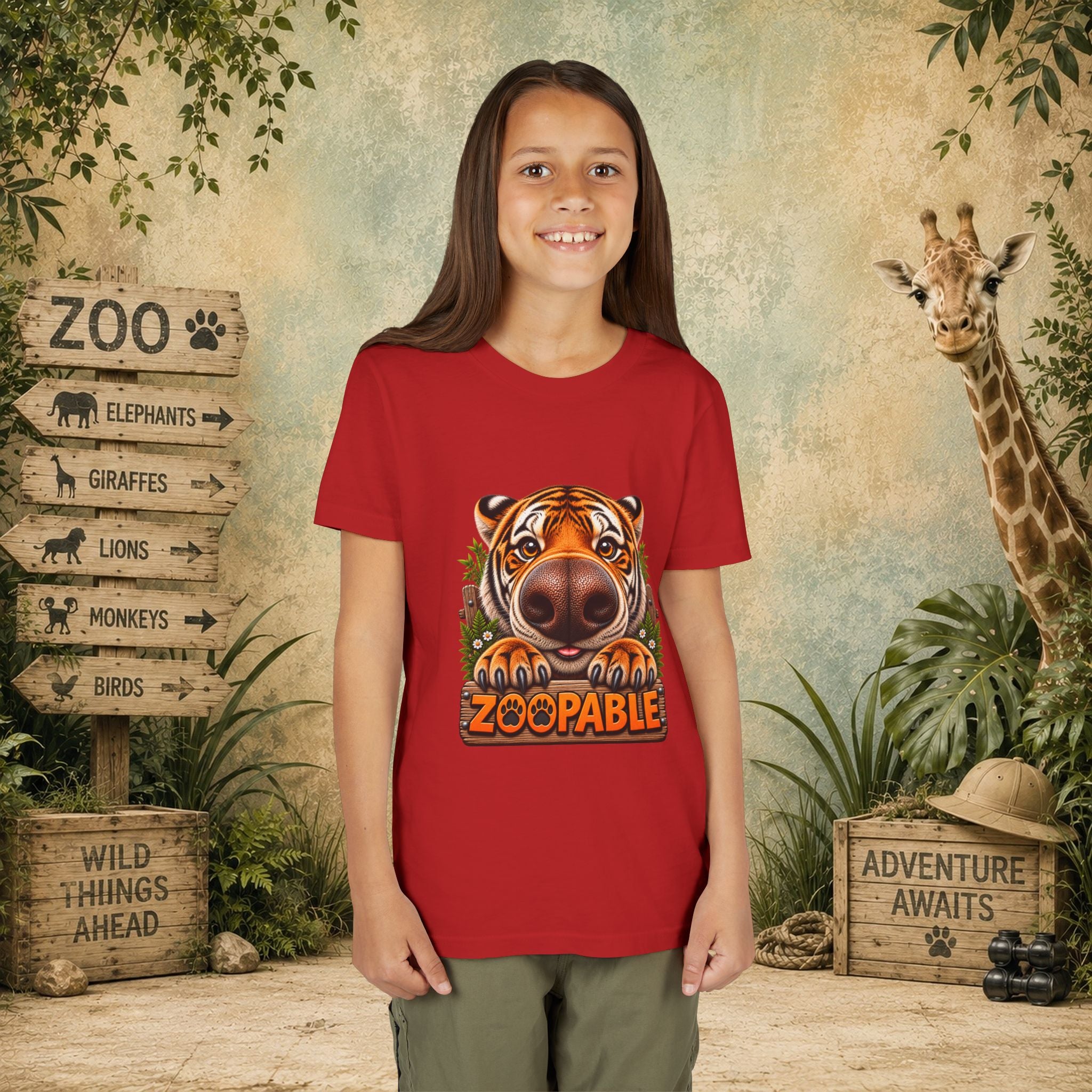 Tiger Zoopable Youth Tee